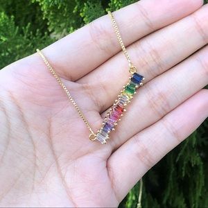 SOLD 🚫 Rainbow necklace 🌈